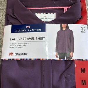 Purple Women's Travel Shirt
